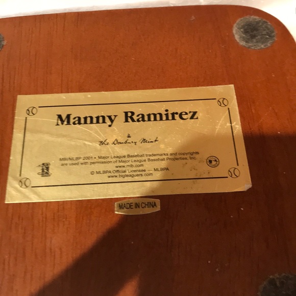 Manny Ramirez Boston Red Sox figurine - Picture 5 of 5